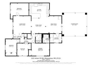 1233 Jenaro Street SW Floor Plan