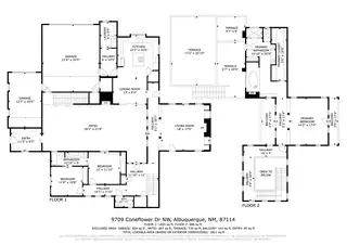 9709 Coneflower Drive NW Floor Plan