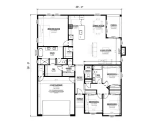 2312 Los Amigos Lane NW Living Room