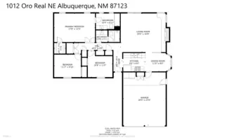 1012 Oro Real NE Floor Plan