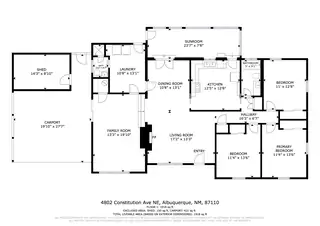 4802 Constitution Avenue NE Floor Plan