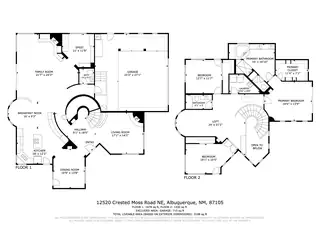 12520 Crested Moss Road NE Floor Plan