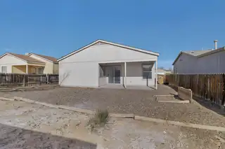 1086 Cactus Drive NE Backyard