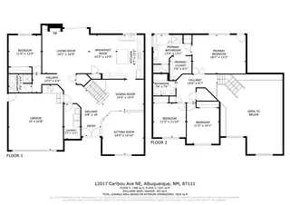 12017 Caribou Avenue NE Floor Plan