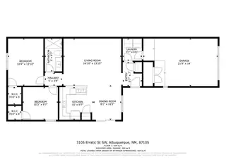3105 Erratic Street SW Floor Plan