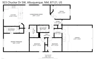 923 Chuckar Drive SW Floor Plan
