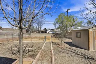 3621 Comanche Road NE Backyard