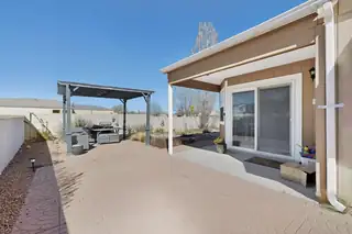 2209 High Desert Circle NE Backyard