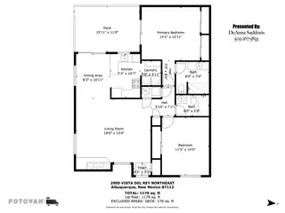 2900 Vista Del Rey NE UNIT 31A Floor Plan