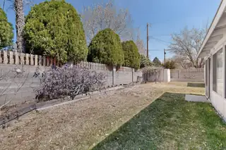 9605 Dona Marguerita Avenue NE Backyard