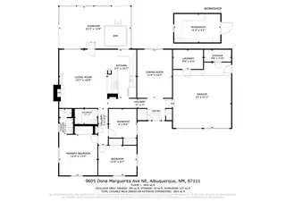 9605 Dona Marguerita Avenue NE Floor Plan