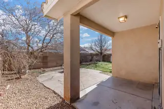 9816 Sierra Morena Street NW Backyard