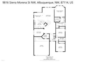 9816 Sierra Morena Street NW Floor Plan
