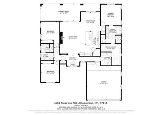 4504 Topaz Avenue NW Floor Plan
