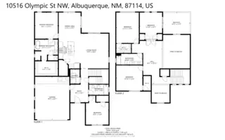 10516 Olympic Street NW Floor Plan