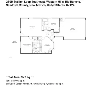 2500 Stallion Loop SE Floor Plan