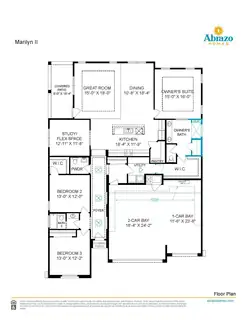 6903 Ava Road NE Floor Plan