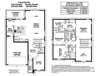 3038 Shannon Lane NE Floor Plan