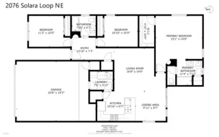 2076 Solara Loop NE Floor Plan