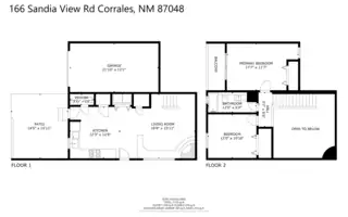 166 Sandia View Road Floor Plan