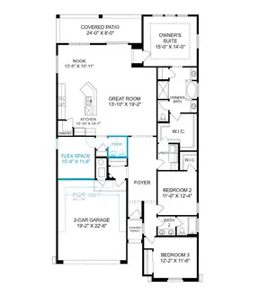1640 Valle De Colores Road NW Floor Plan