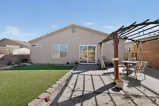 9515 Otero Mesa Road SW Backyard