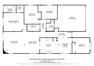 9515 Otero Mesa Road SW Floor Plan