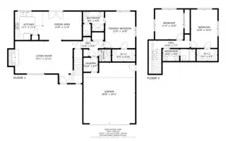 7485 Saratoga Lane Floor Plan