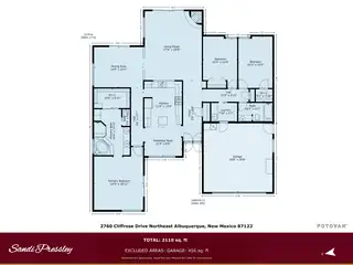 2760 Cliffrose Drive NE Floor Plan