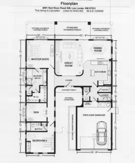 4091 Red River Road SW Floor Plan