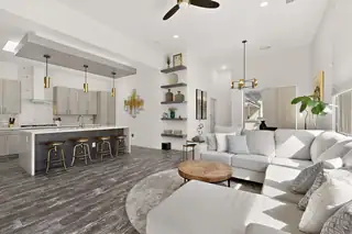 4456 Corrales Road Living Room