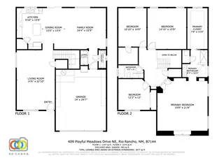 409 Playful Meadows Drive NE Floor Plan