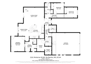 2161 Monterrey Road NE Floor Plan
