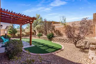 9925 Cameron Street NW Backyard