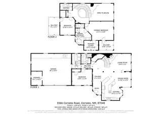 5566 Corrales Road Garage
