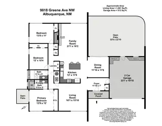 9818 Greene Avenue NW Floor Plan