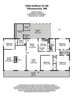 2205 Hoffman Drive NE Floor Plan