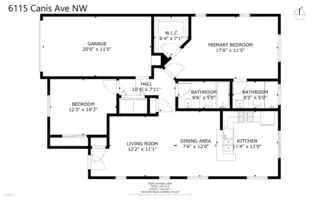 6115 Canis Avenue NW Floor Plan