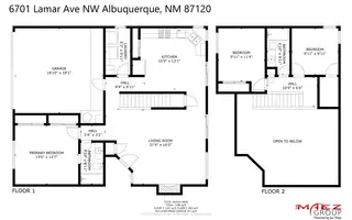 6701 Lamar Avenue NW Floor Plan