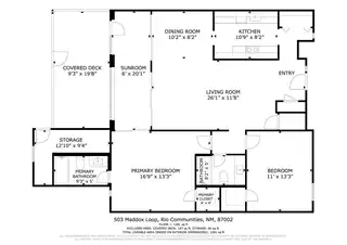 503 Maddox Loop Floor Plan