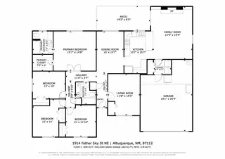 1914 Father Sky Street NE Floor Plan