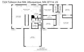 7324 Tolleson Avenue NW Floor Plan