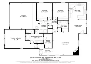 10456 Calle Mirlo NW Floor Plan