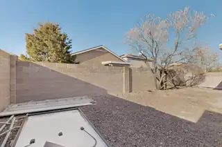 7609 Prairie Falcon Avenue NW Backyard