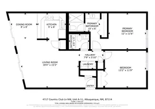 4717 Country Club Lane NW A11 Floor Plan