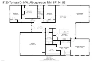 9120 Tortosa Drive NW Floor Plan