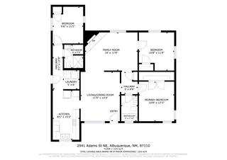 2941 Adams Street NE Floor Plan