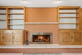 7008 Carriage Road NE Fireplace