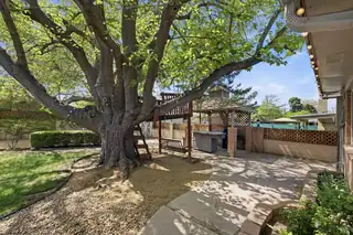 7008 Carriage Road NE Backyard