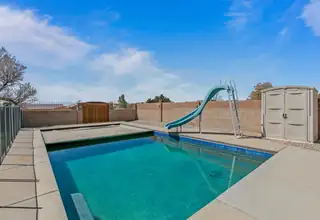 6702 Oersted Road NE Backyard